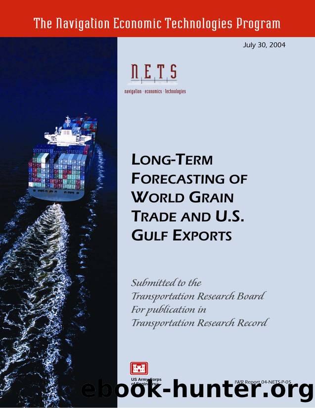 Long-Term Forecasting of World Grain Trade and US Gulf Exports by William Wilson Won Koo Richard Taylor Bruce Dahl