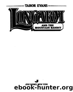 Longarm and the Mountain Bandit by Tabor Evans