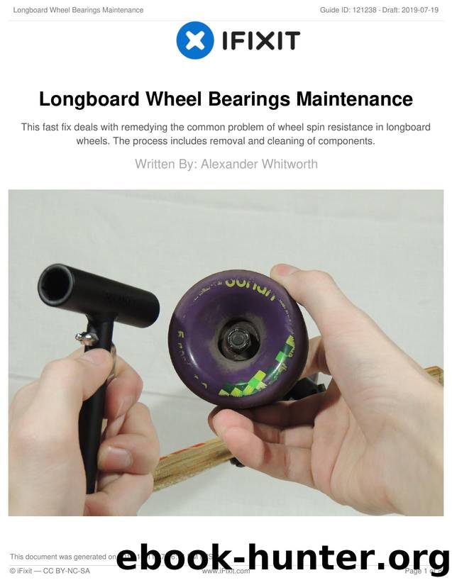 Longboard Wheel Bearings Maintenance by Unknown