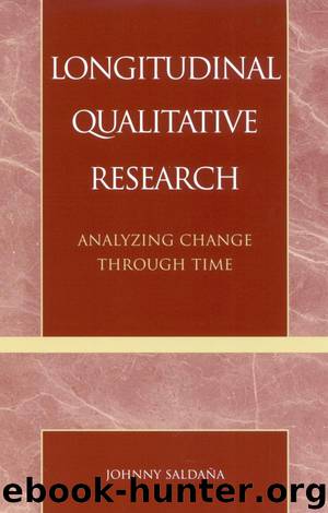Longitudinal Qualitative Research by Johnny Saldaña