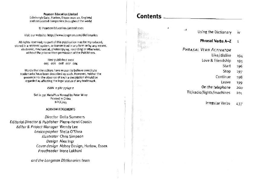 Longman Pocket Phrasal Verbs Dict (Lpd) by Pearson Longman