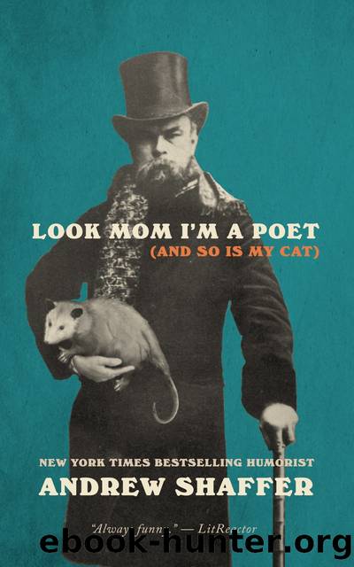 Look Mom I'm a Poet (and So Is My Cat) by Andrew Shaffer