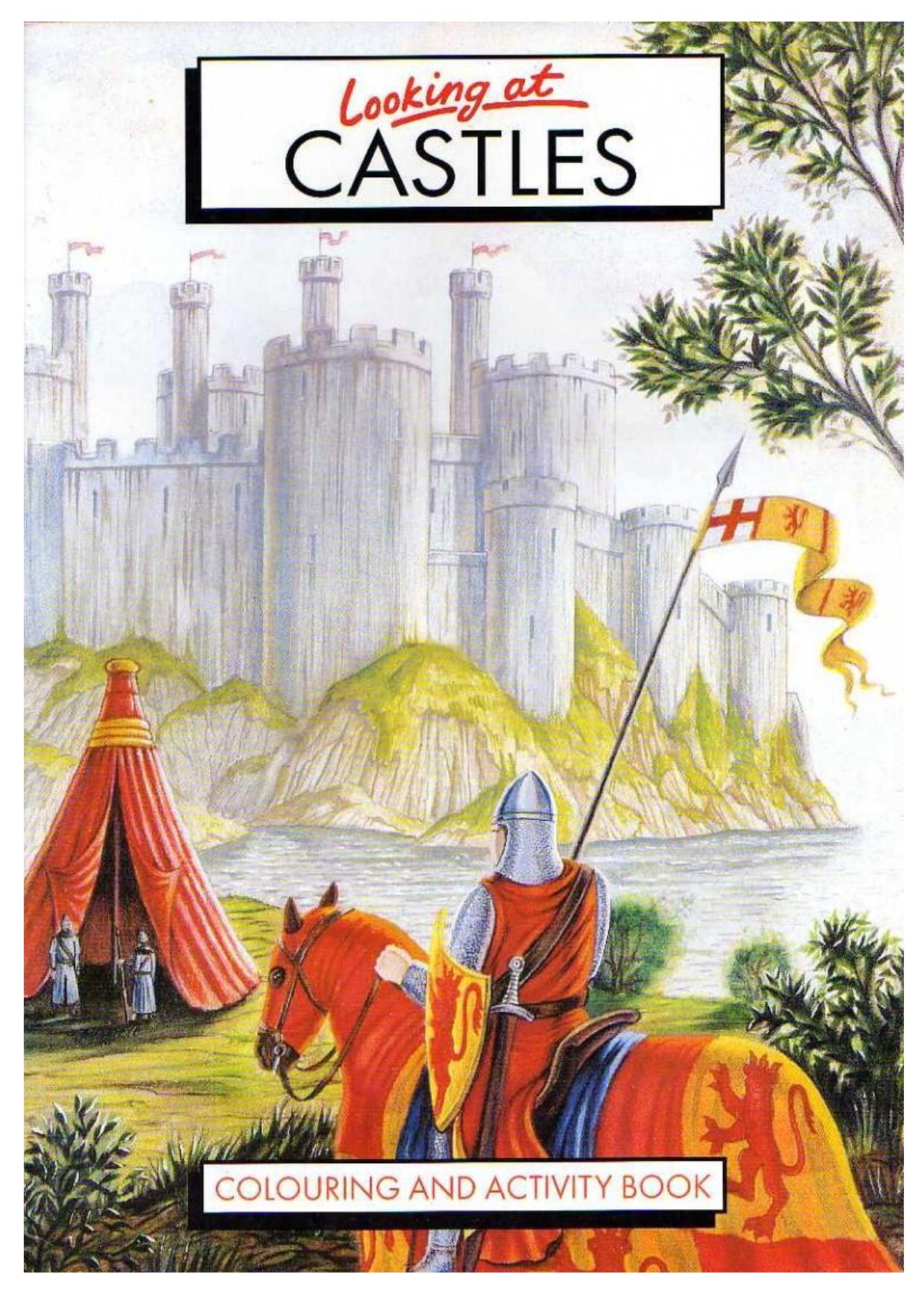Looking at CASTLES : Colouring and Activity Book by Emma Trowbridge