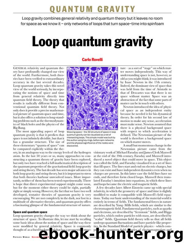 Loop Quantum Gravity by Carlo Rovelli