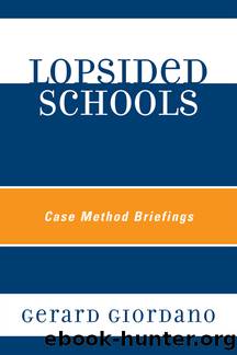 Lopsided Schools by Giordano Gerard;