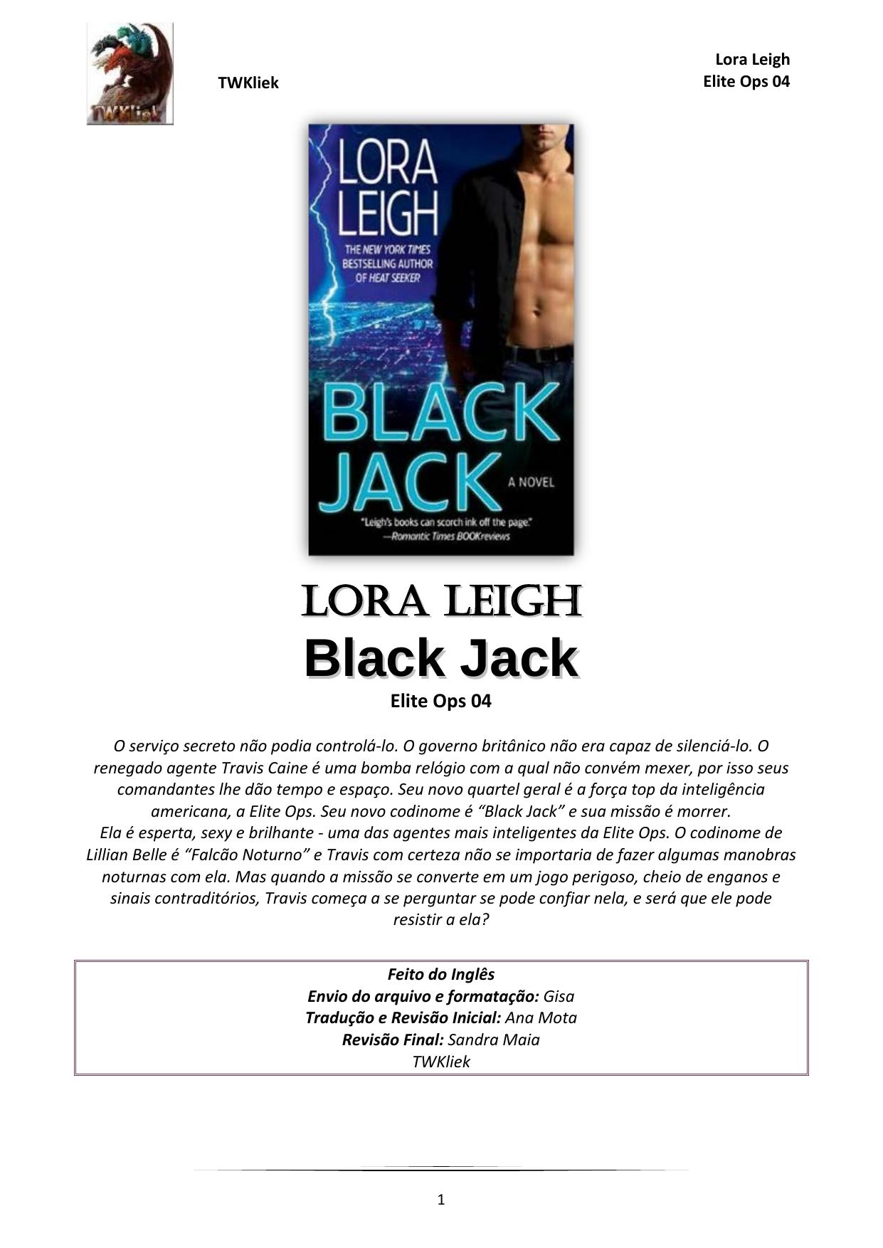 Lora Leigh - Elite Ops - 04 by Black Jack