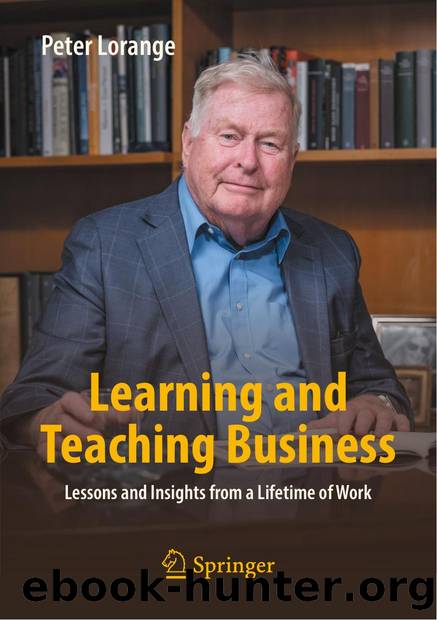 Lorange P. Learning and Teaching Business...Lessons...2022 by Unknown