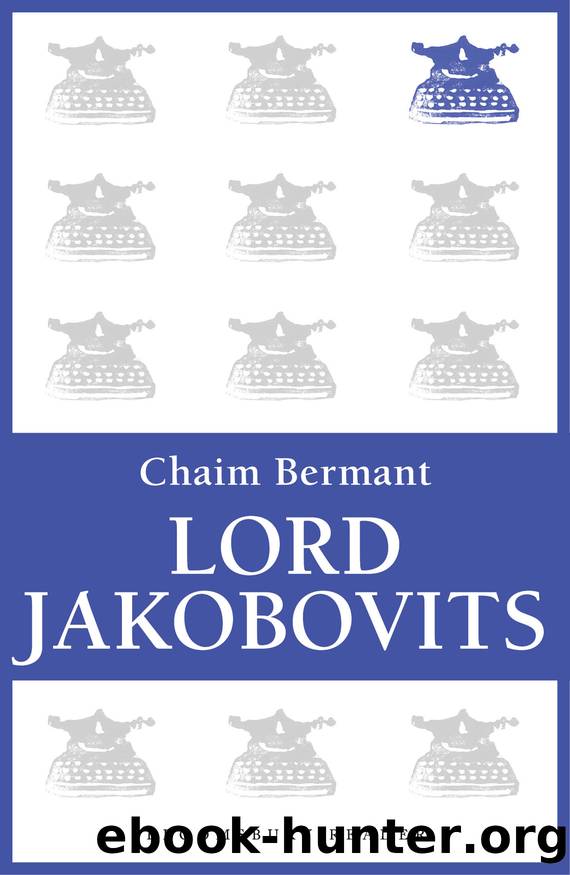 Lord Jakobovits by Chaim Bermant