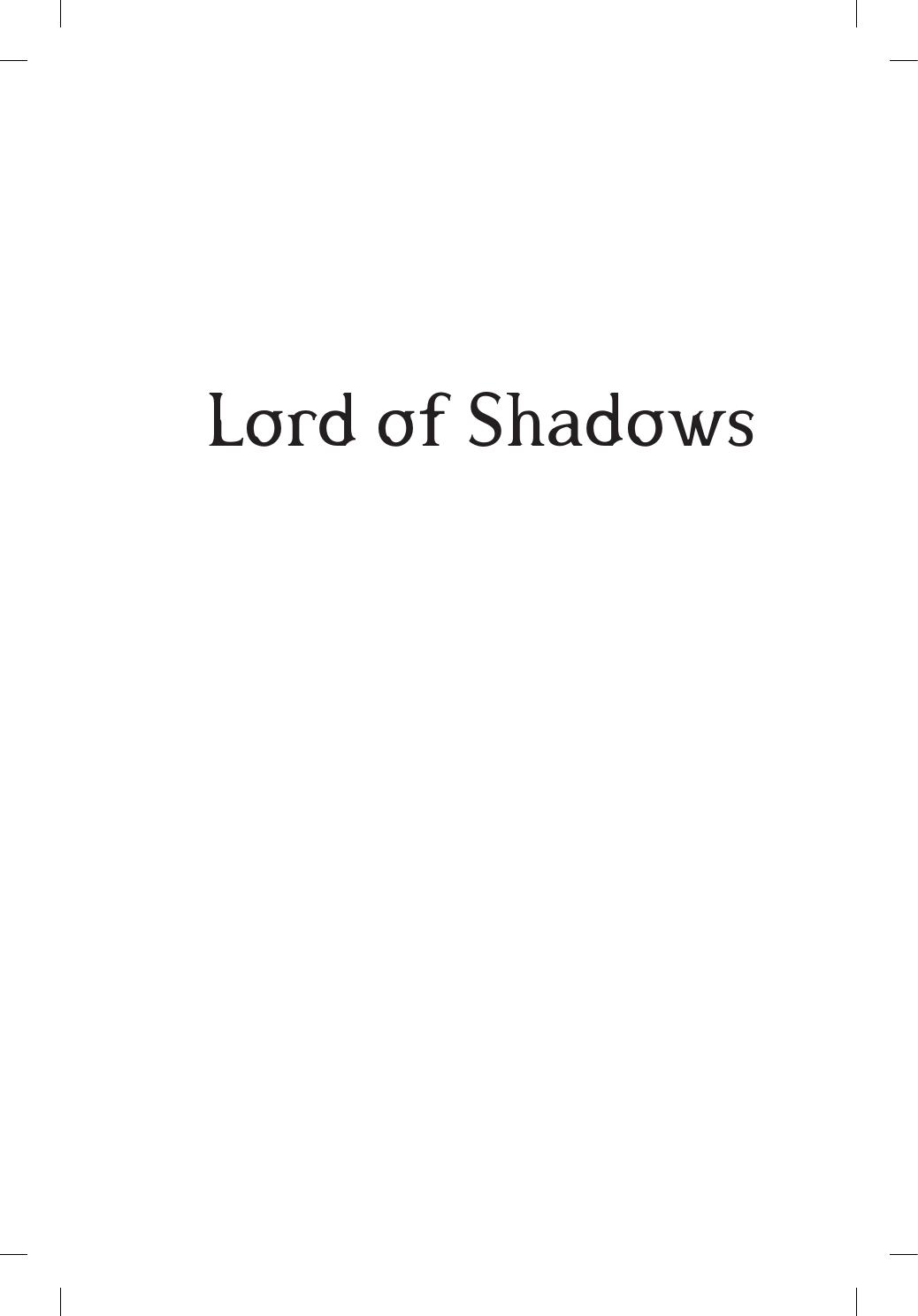 Lord of Shadows by Cassandra Clare