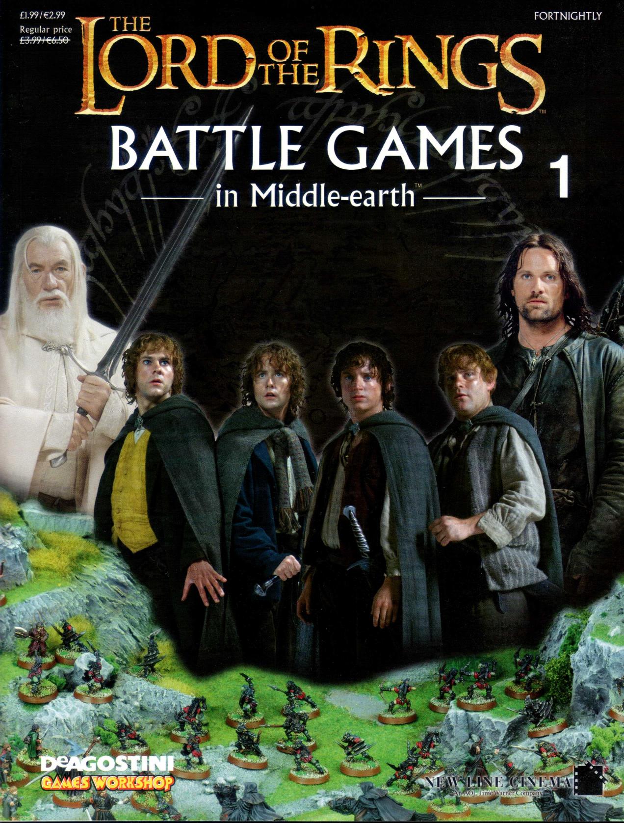 Lord of the Rings Battlegames in Middle Earth Issue 01 by Unknown