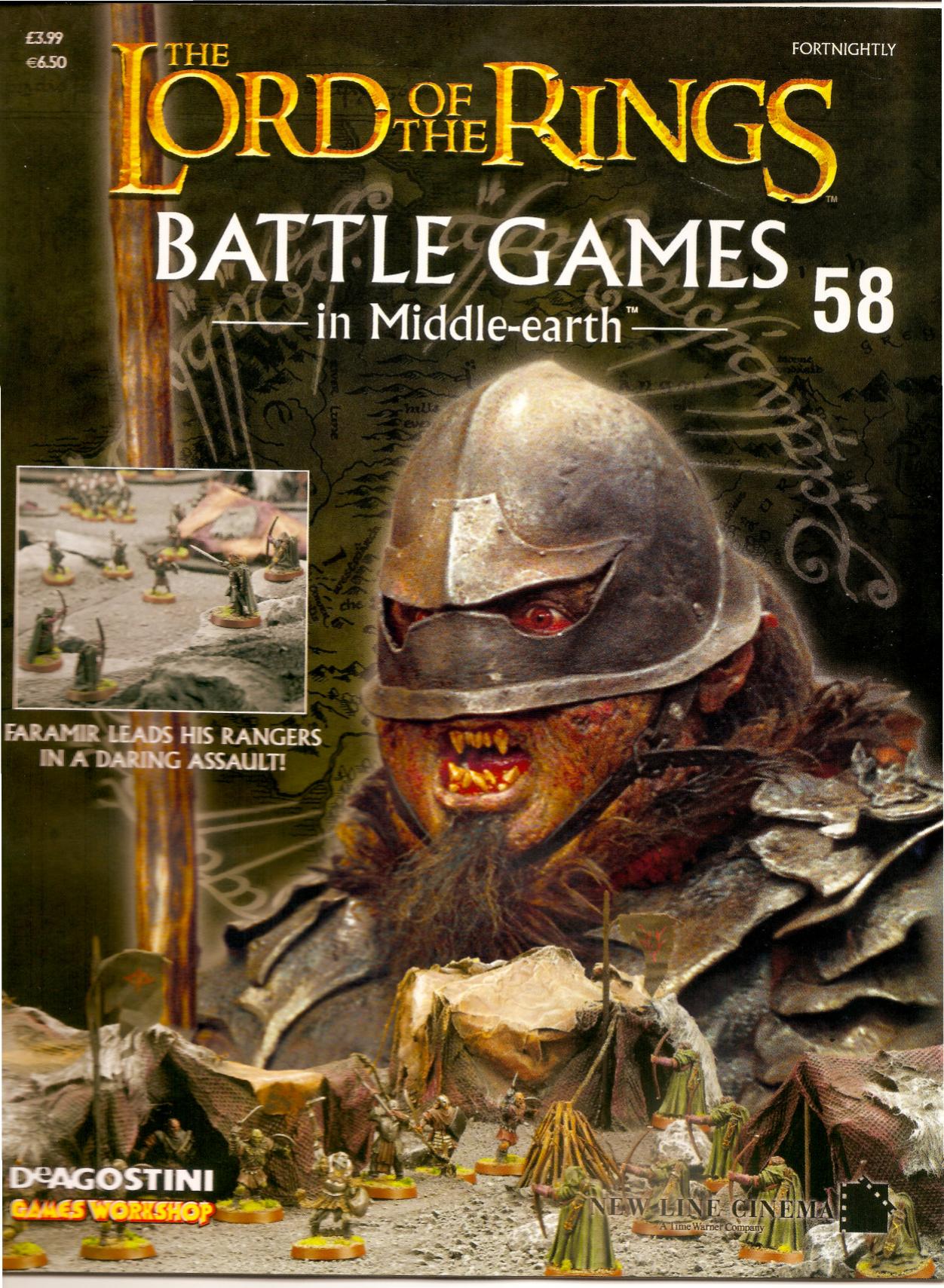 Lord of the Rings Battlegames in Middle Earth Issue 58 by Unknown