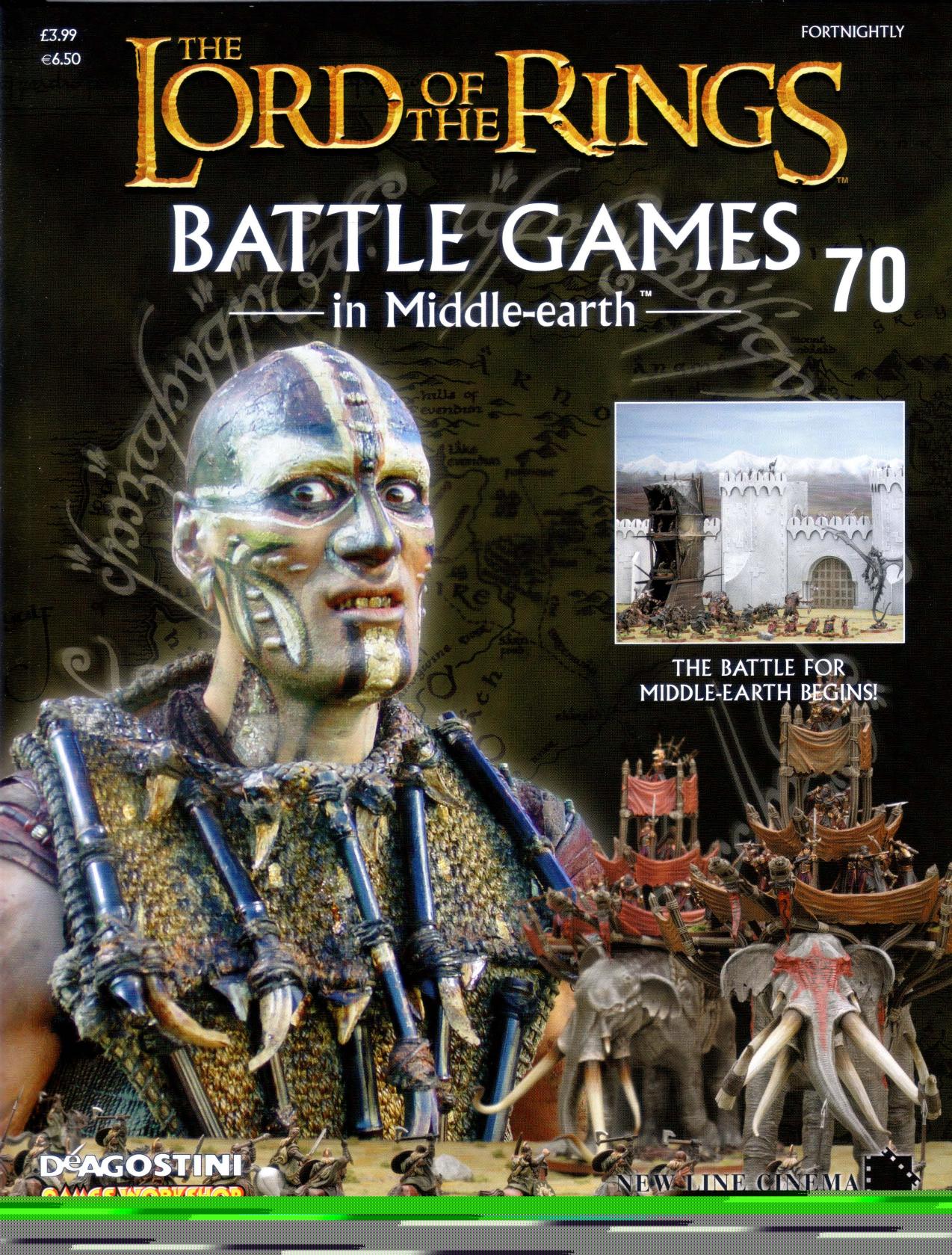 Lord of the Rings Battlegames in Middle Earth Issue 70 by Unknown
