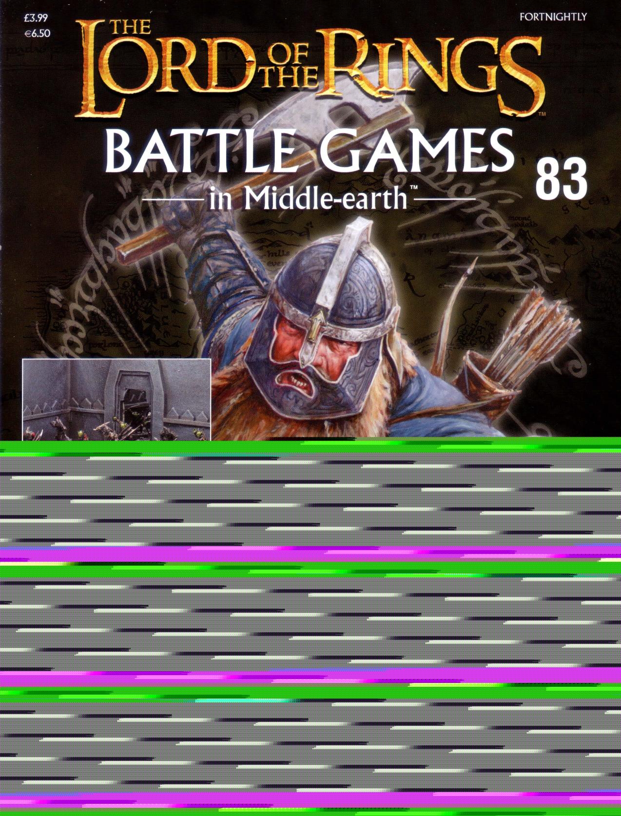 Lord of the Rings Battlegames in Middle Earth Issue 83 by Unknown