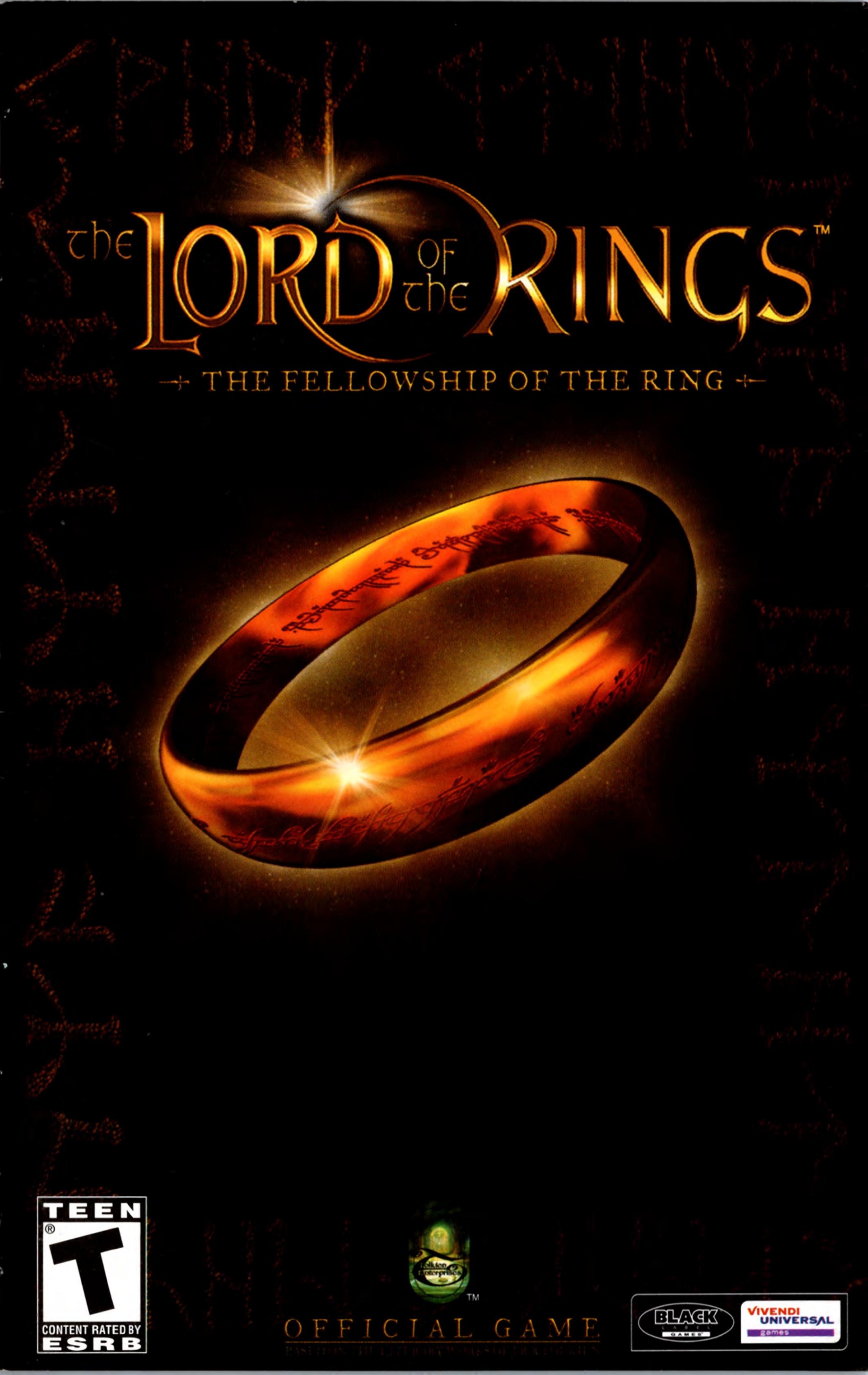 Lord of the Rings, The- The Fellowship of the Ring (USA) by Jonathan Grimm