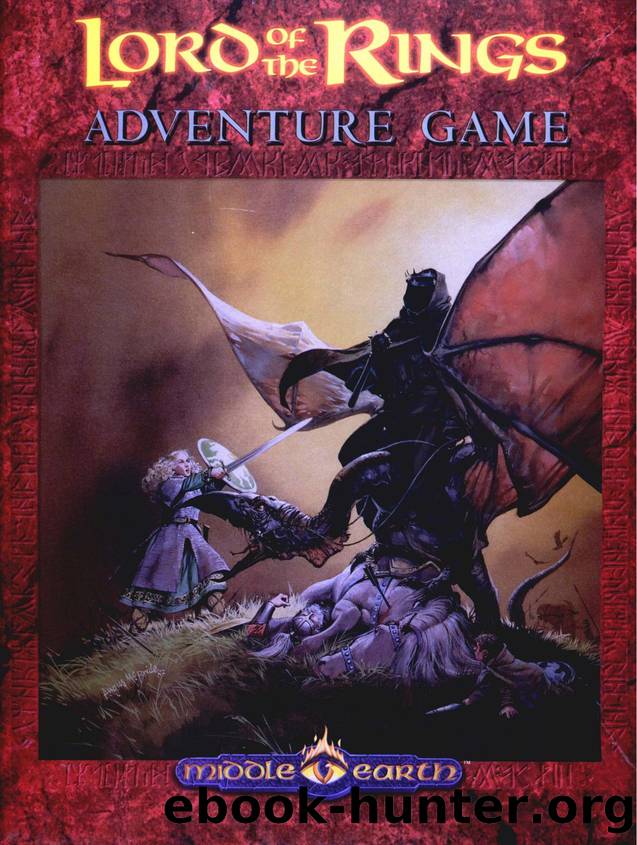 Lord of the Rings: Adventure Game (1991) - Box Contents by Jessica M. Ney-Grimm