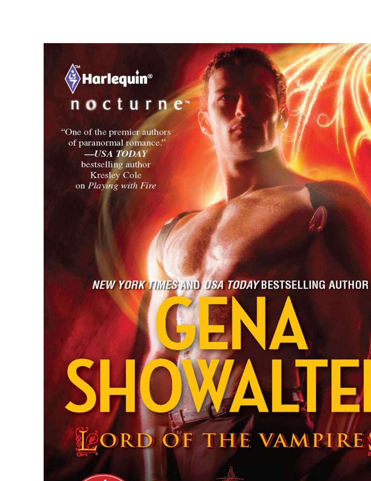 Lord of the Vampires and The Darkest Angel and The Amazon's Curse and The Darkest Prison by Gena Showalter