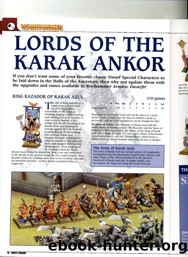 Lords of the Karak Ankor by Unknown