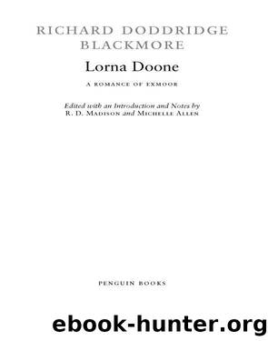 Lorna Doone by R. D. Blackmore