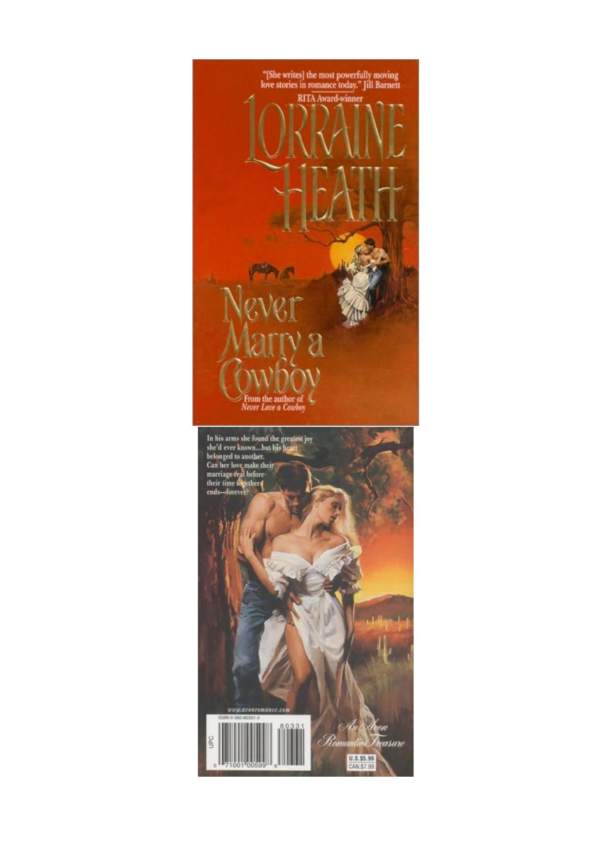 Lorraine Heath - Rouges in Texas 3 by Never Marry A Cowboy