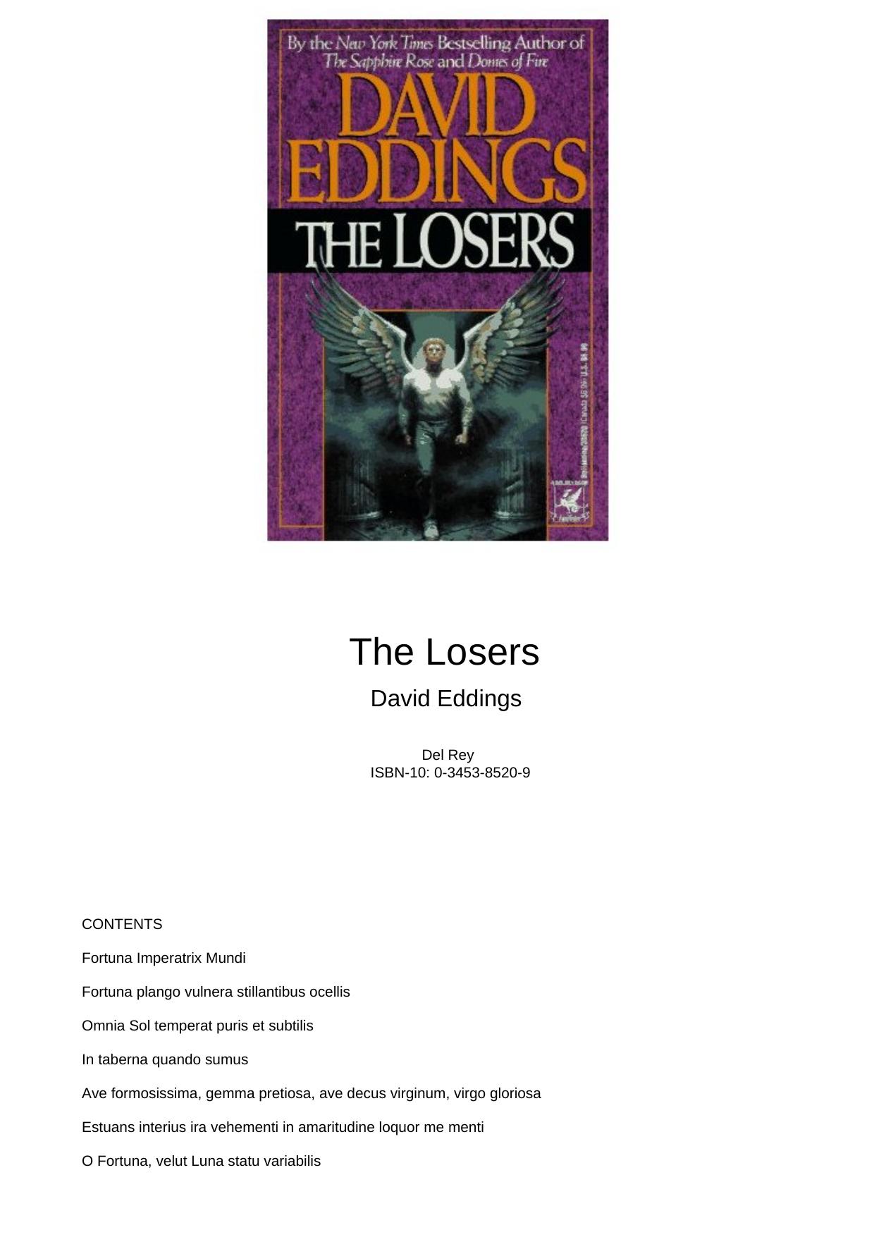 Losers by David Eddings