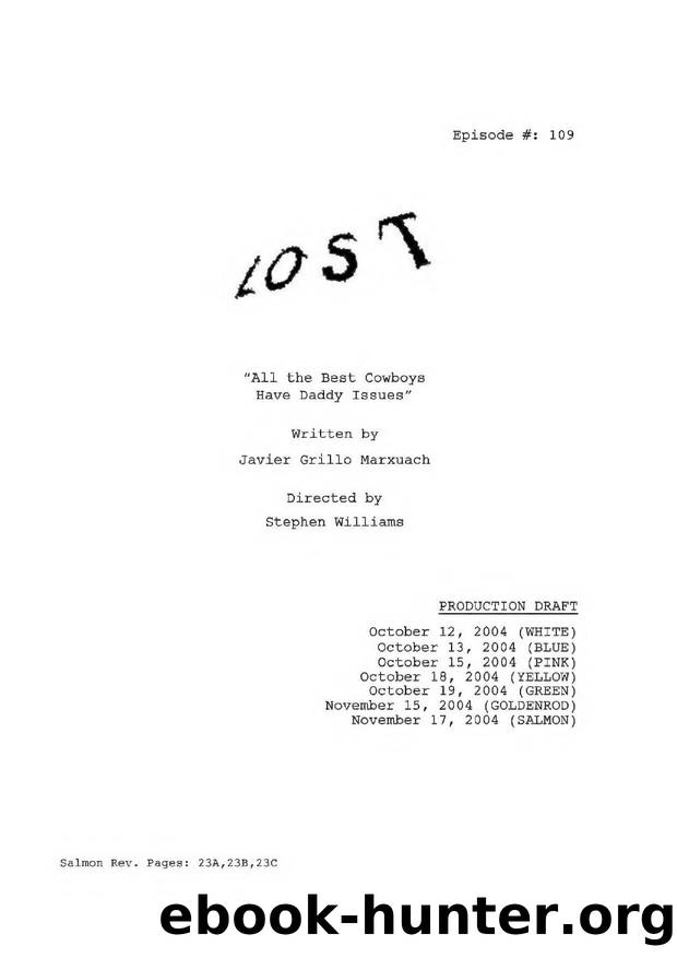 Lost - The Script Collection by Unknown