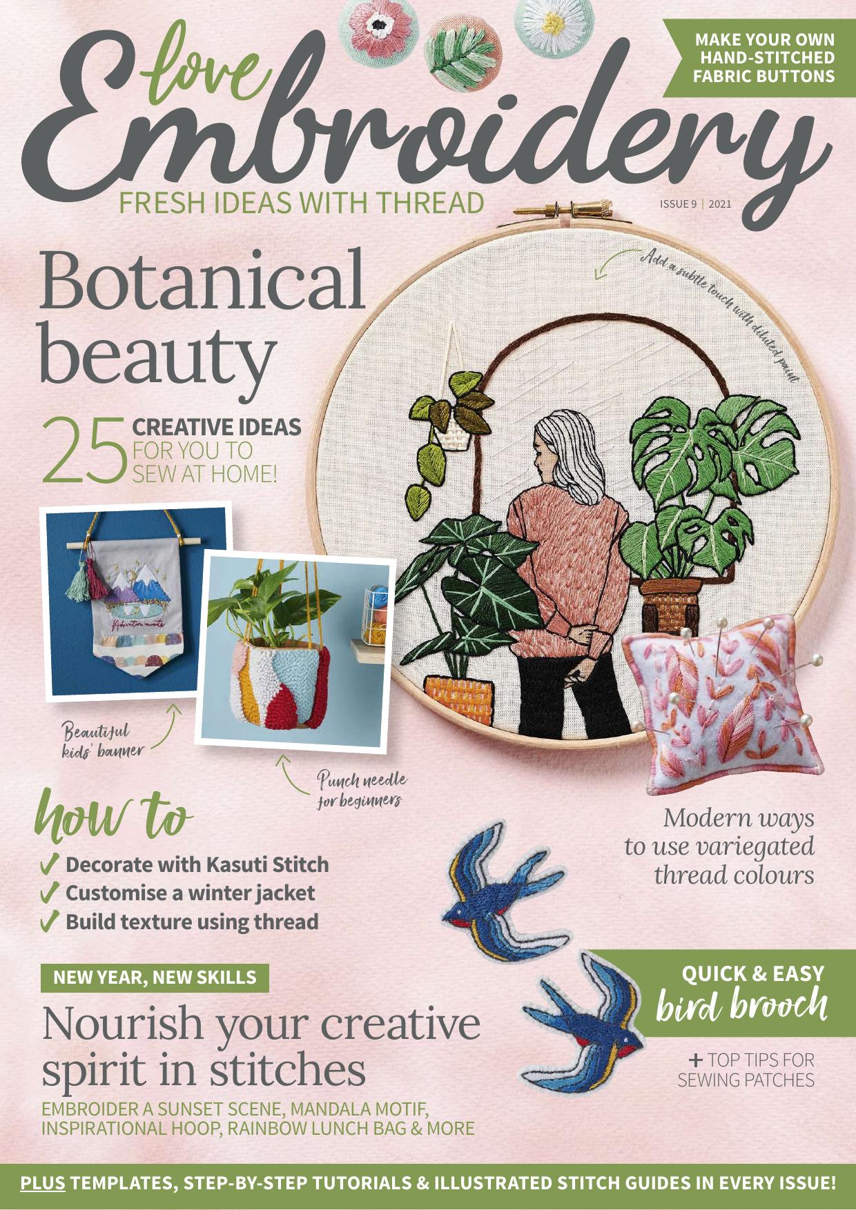 Love Embroidery - Issue 9 - January 2021 by Unknow