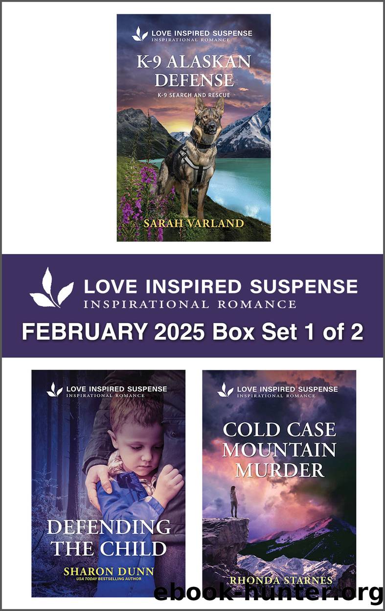 Love Inspired Suspense February 2025 Box Set 1 of 2 by Sarah Varland Sharon Dunn and Rhonda Starnes