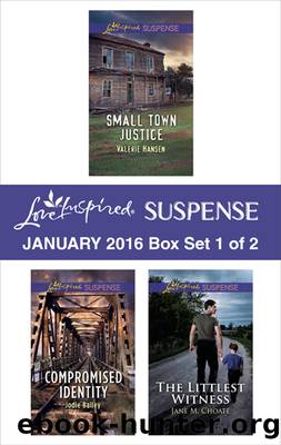 Love Inspired Suspense January 2016, Box Set 1 of 2 by Valerie Hansen