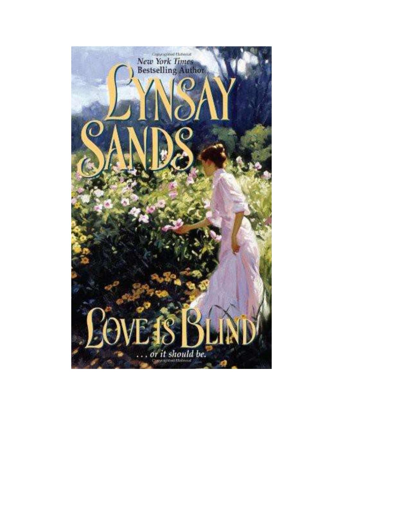 Love Is Blind by Lynsay Sands