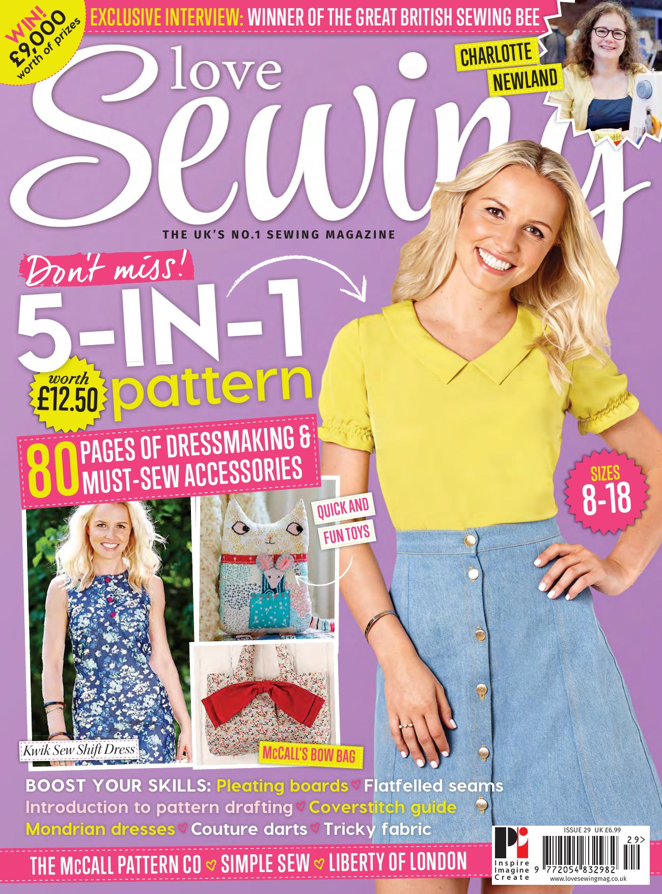 Love Sewing by Issue 29