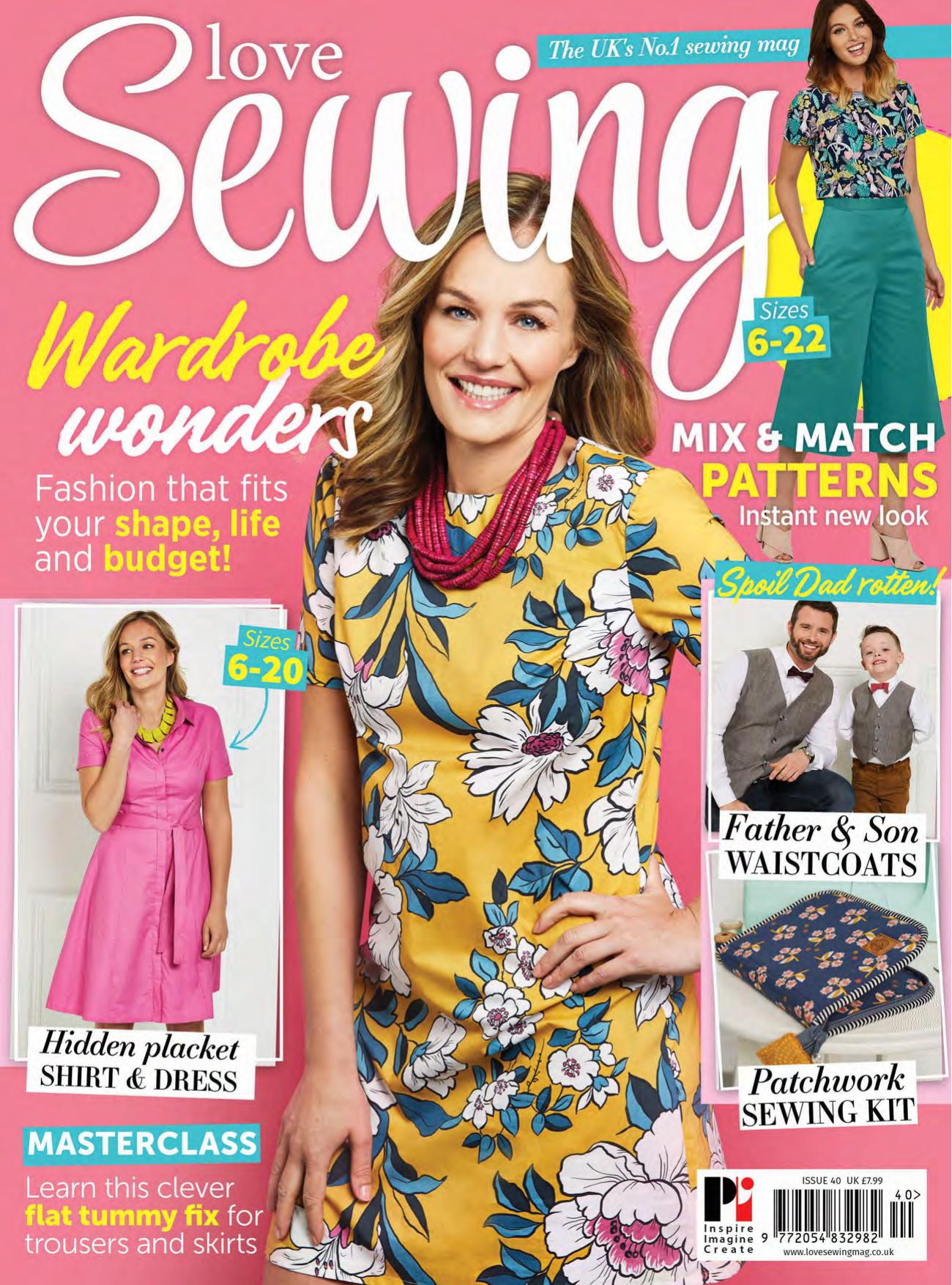 Love Sewing by Issue 40