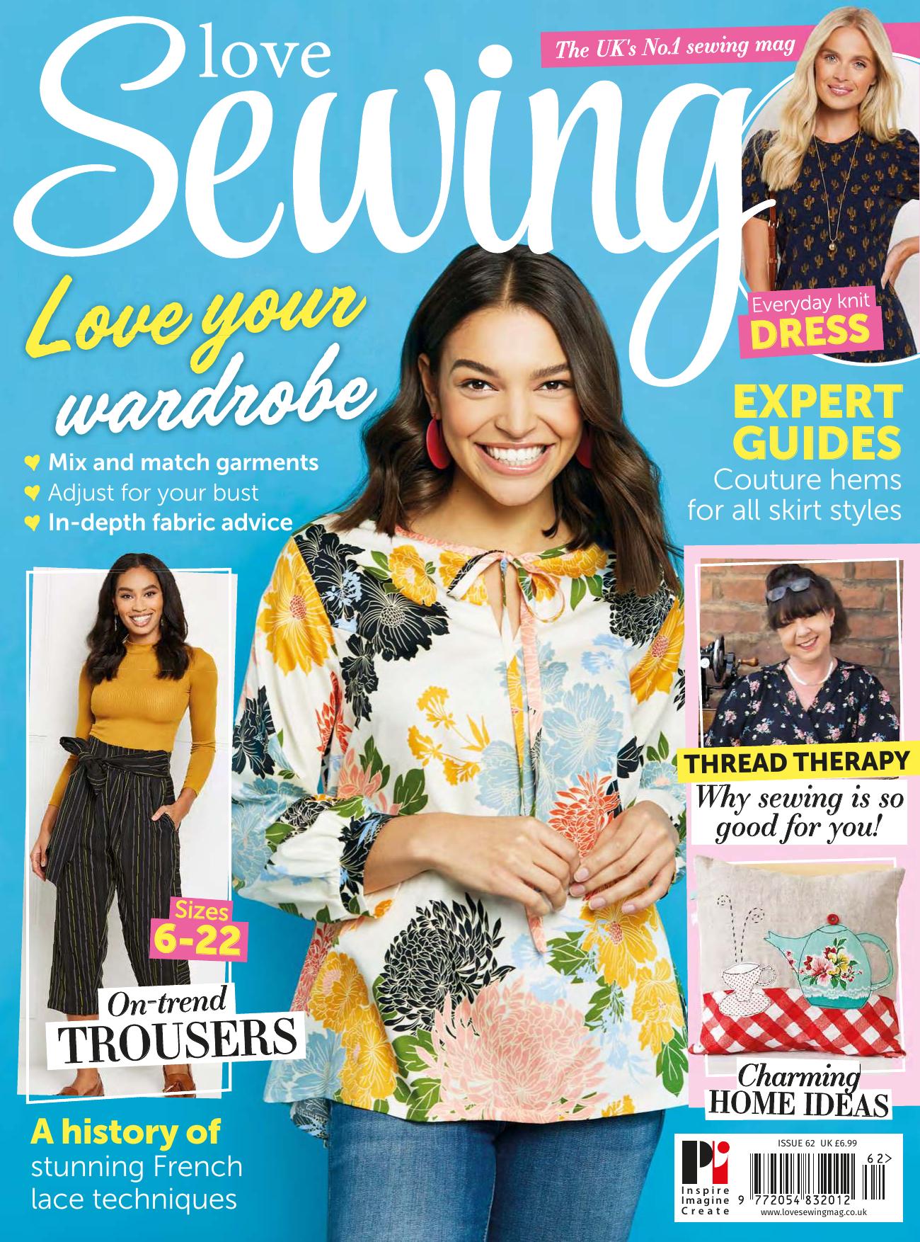 Love Sewing by Issue 62