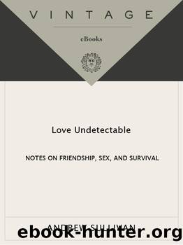 Love Undetectable by Andrew Sullivan