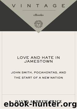 Love and Hate in Jamestown by David A. Price