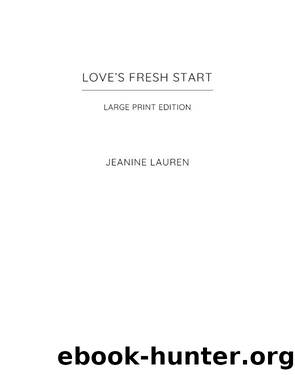 Love's Fresh Start by Jeanine Lauren