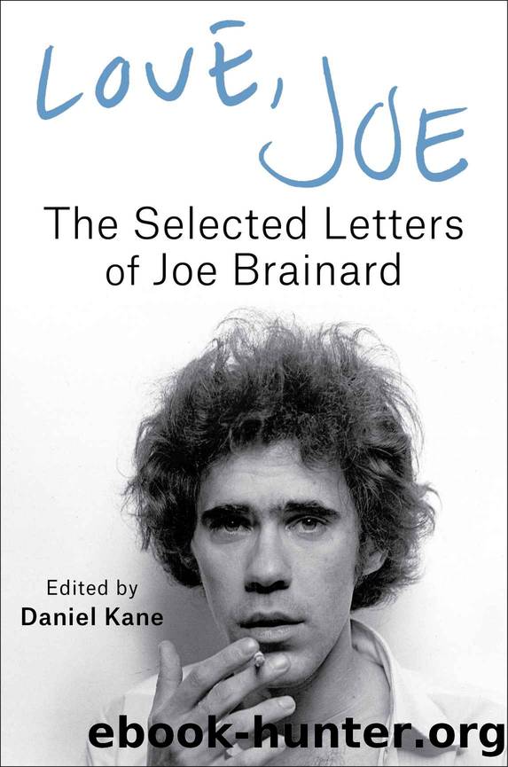 Love, Joe by Joe Brainard