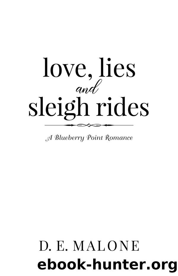 Love, Lies and Sleigh Rides by D.E. Malone