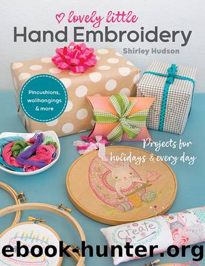 Lovely Little Hand Embroidery by Shirley Hudson