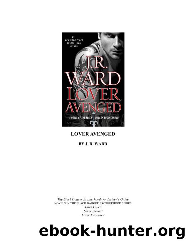 Lover Avenged: Black Dagger Brotherhood 07 by J. R. Ward