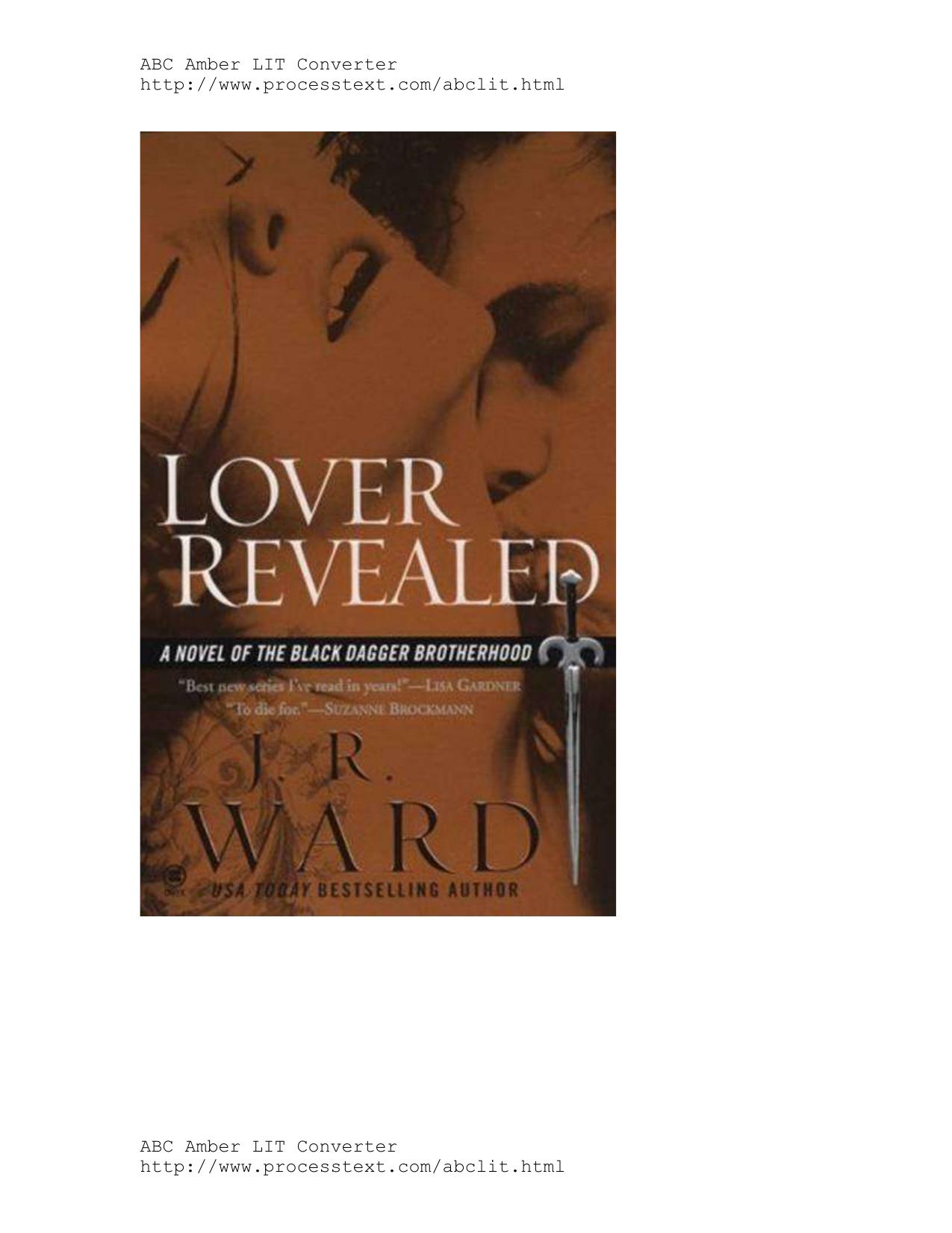 Lover Revealed Black Dagger Brotherhood by J. R. Ward