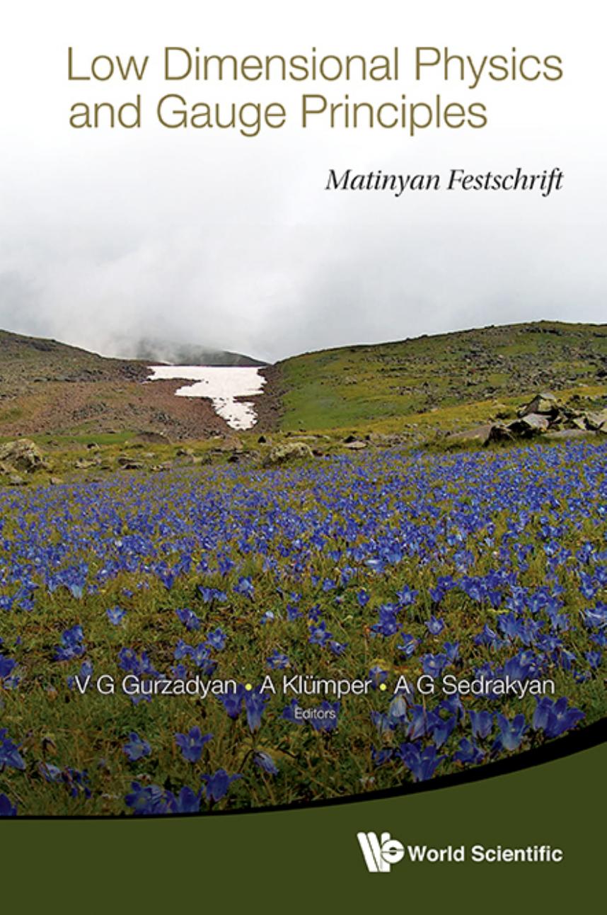 Low Dimensional Physics And Gauge Principles: Matinyan's Festschrift by Vahe G Gurzadyan; Ara G Sedrakian; Andreas Klumper