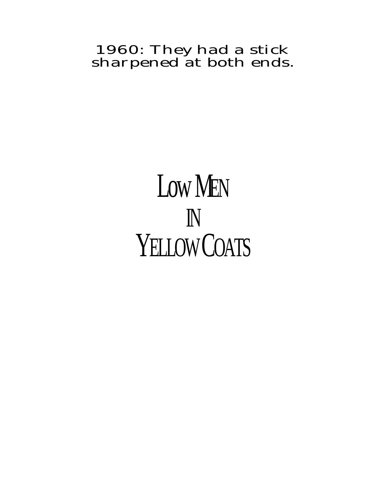 Low Men In Yellow Coats by Stephen King
