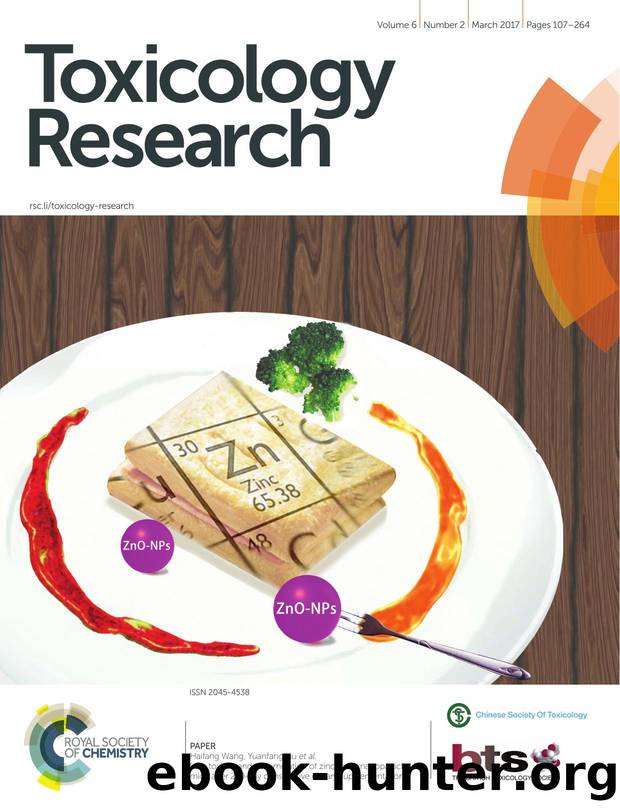 Low toxicity and accumulation of zinc oxide nanoparticles in mice after 270-day consecutive dietary supplementation by unknow