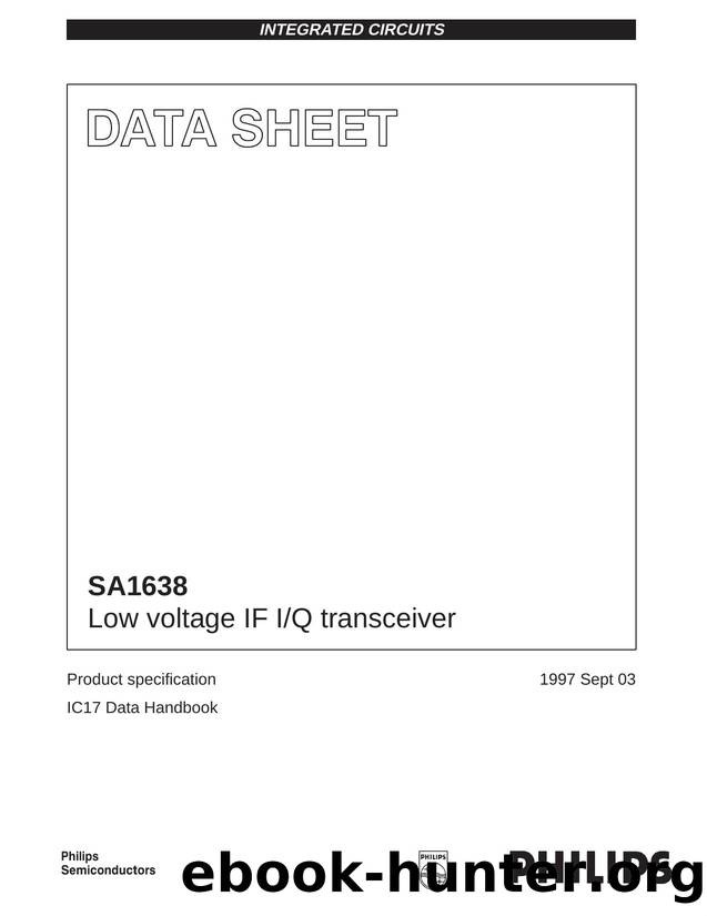 Low voltage IF IQ transceiver by Philips Semiconductors