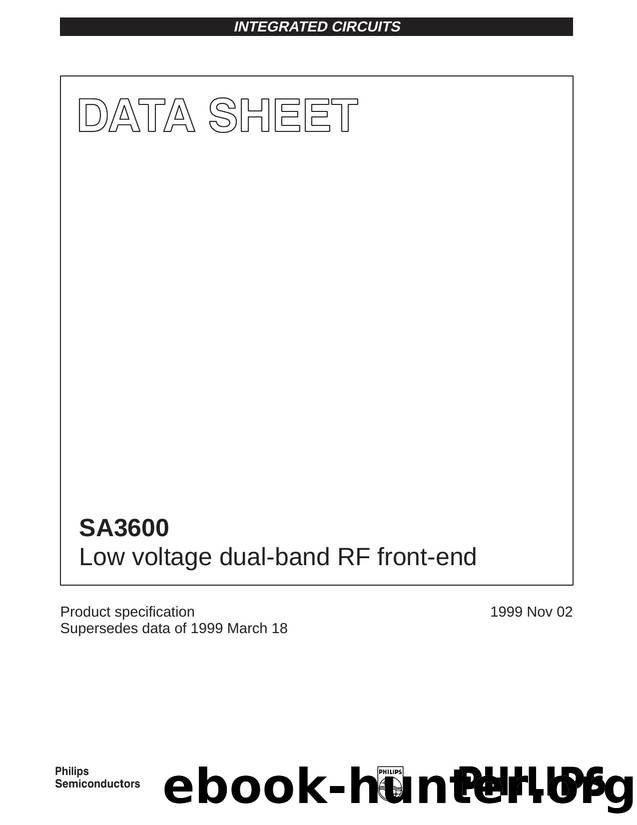 Low voltage dual-band RF front-end by Philips Semiconductors