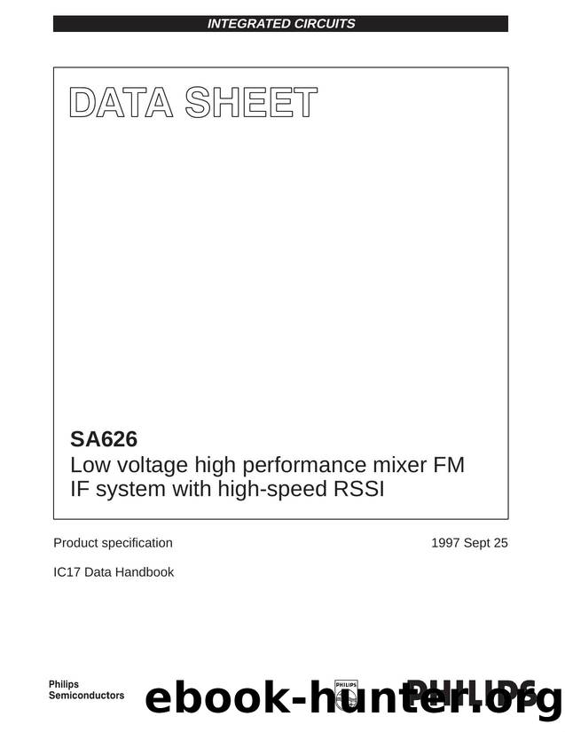 Low voltage high performance mixer FM IF system with high-speed RSSI by Philips Semiconductors