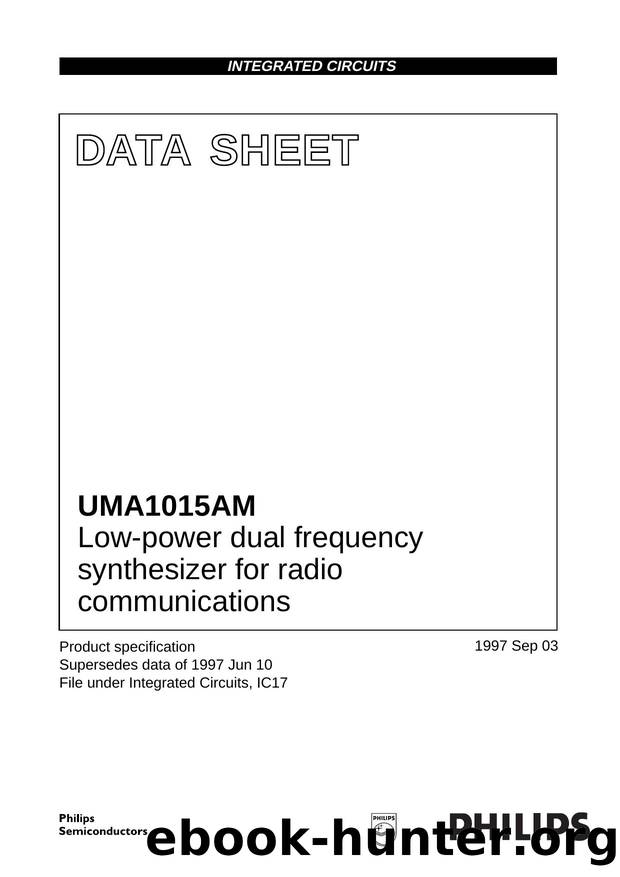 Low-power dual frequency synthesizer for radio communications by Philips Semiconductors