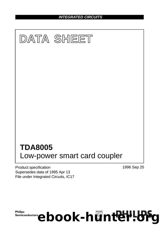 Low-power smart card coupler by Philips Semiconductors
