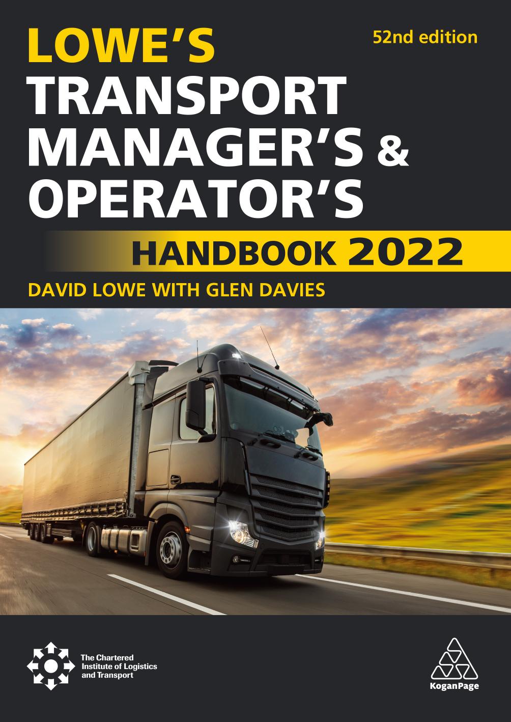 Lowe's Transport Manager's and Operator's Handbook 2022 by Glen Davies