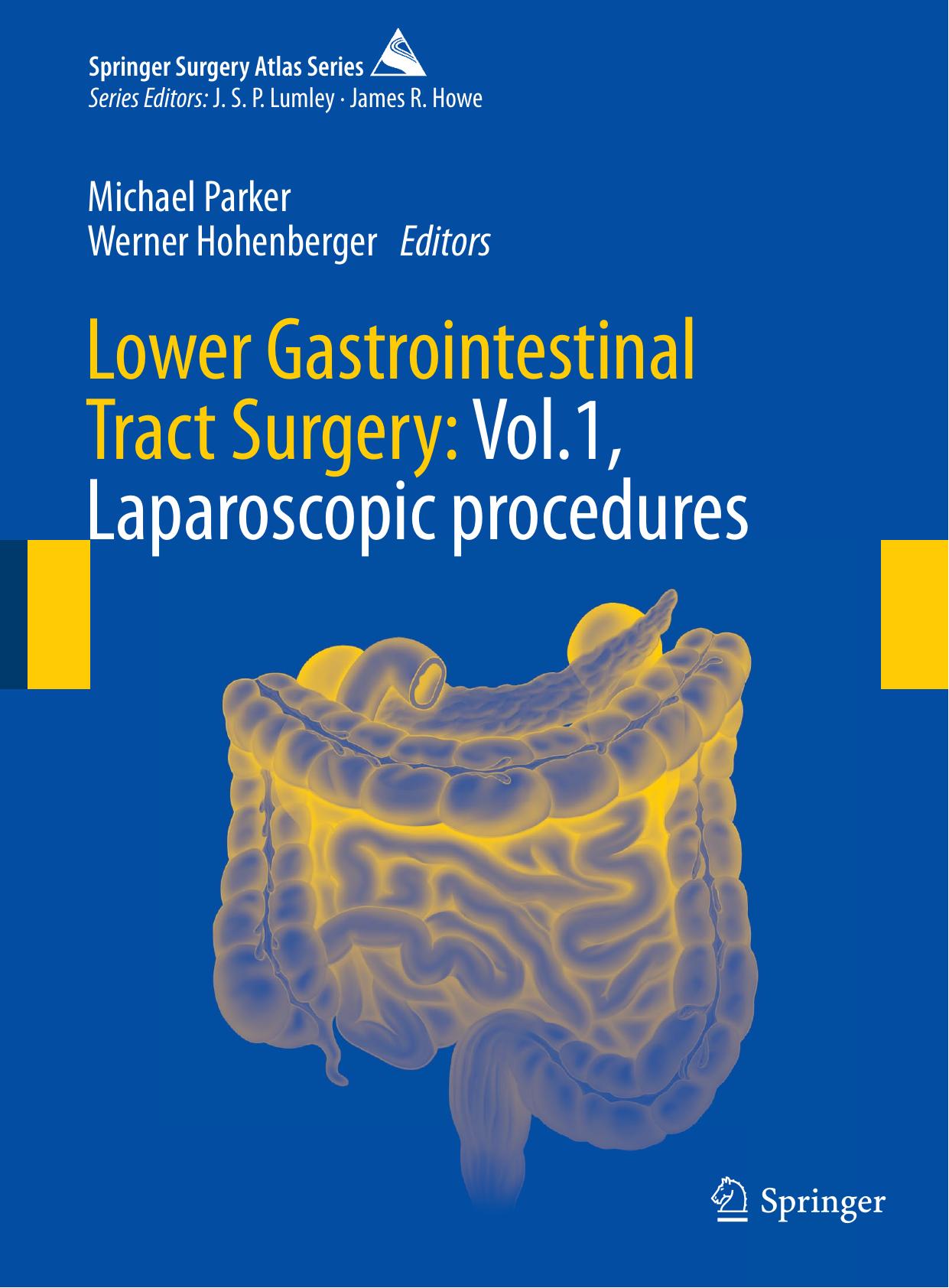 Lower Gastrointestinal Tract Surgery: Vol.1, Laparoscopic procedures by Michael Parker Werner Hohenberger